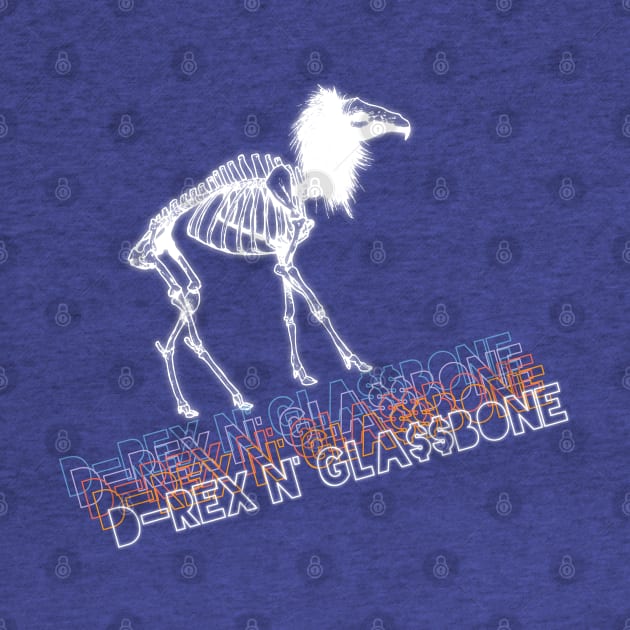 D-Rex and Gla$$bone by fakebandshirts